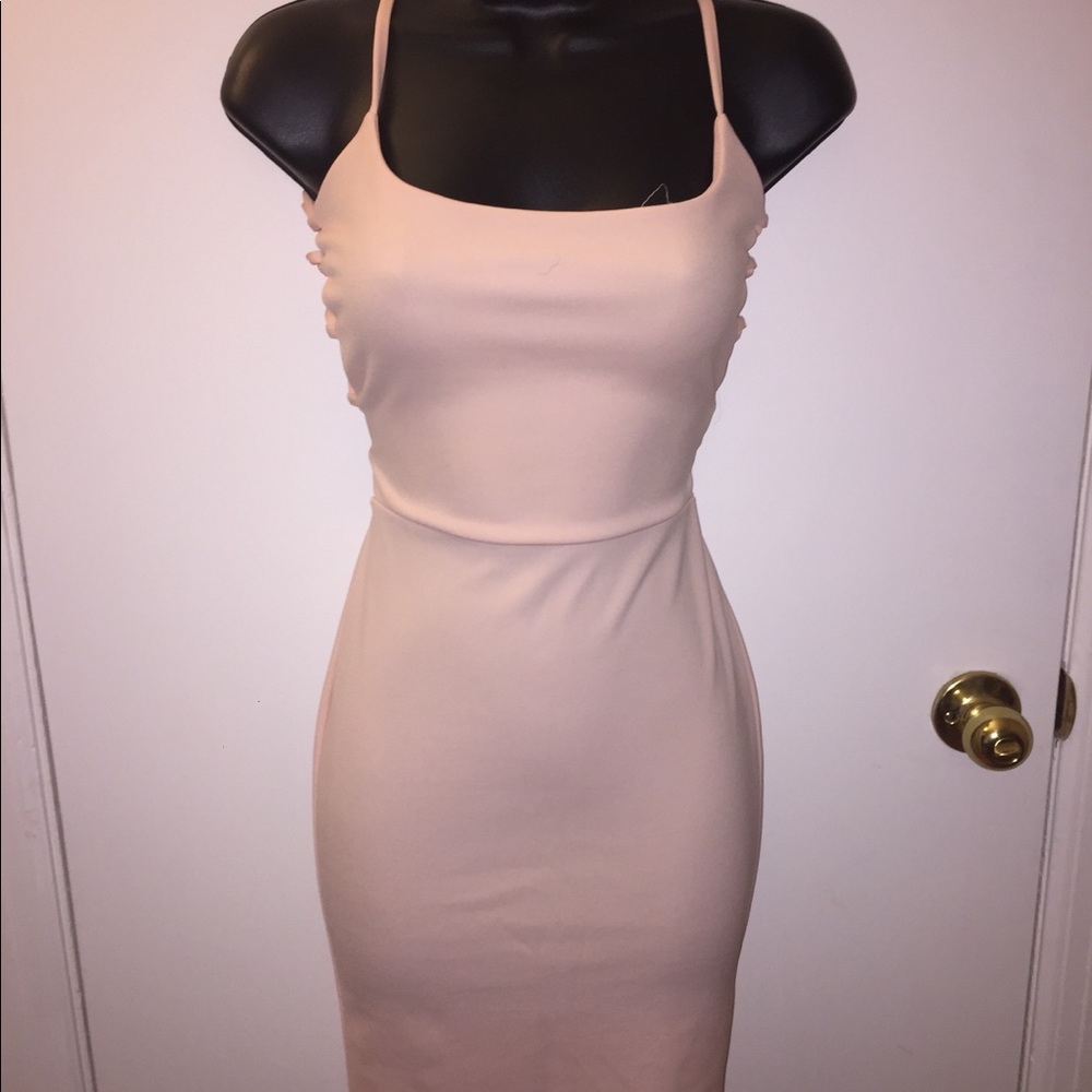 New pink spring dress